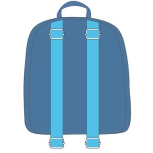 Alternative view of Ghiozdan plus gradinita 27x7x24cm Lilo&Stitch , Must