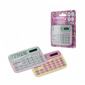 Calculator 8 digit Erichkrause PC-869 Floral Soul