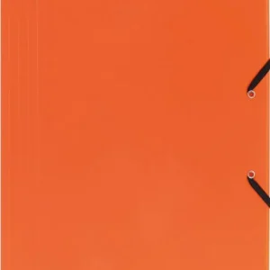 Mapa plastic elastic Spree A4 PP400 microni Orange