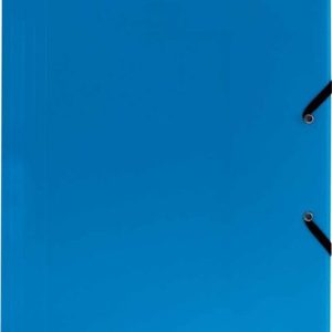 Mapa plastic elastic Spree A4 PP400 microni Bleu