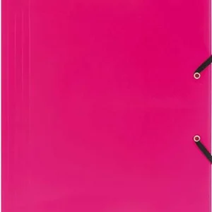 Mapa plastic elastic Spree A4 PP400 microni Roz