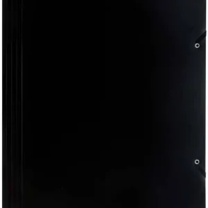 Mapa plastic elastic Spree A4 PP400 microni Negru