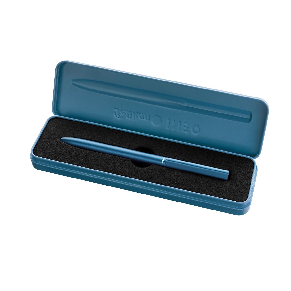 Pix ineo elements ocean blue, in cutie metalica pentru cadou 4 Pix ineo elements ocean blue, in cutie metalica pentru cadou - imagine 2