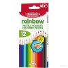 karandashi cvetnye s tochilkoj 12 cv rainbow fibracolor 120 creioane color cu ascutitoare 12 cul rainbow fibracolor 564305001498034616