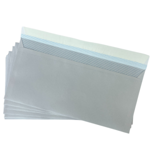 Plic DL alb siliconic 50/set Optima 110x220mm