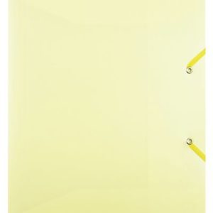 Mapa plastic elastic A4 Spree Galben Pastel