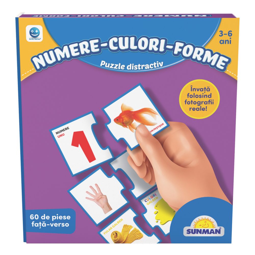 Sa invatam numere , culori si forme , Smile Games 3 Sa invatam numere , culori si forme , Smile Games