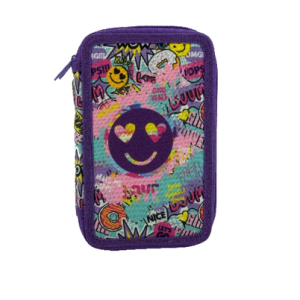 Penar 2 fermoare neechipat Emoji, Univerzal