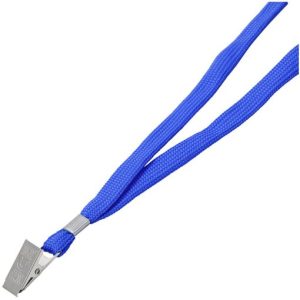 Snur cu clip pt ecuson Spree Albastru