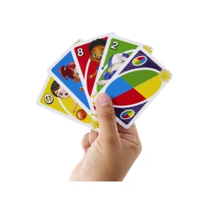 Carti de joc Uno Move 12 t000hnn03 0194735145607 joc de carti uno junior move hnn03 5