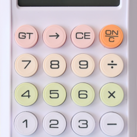Calculator Pastel Retro 12 digit , Optimum