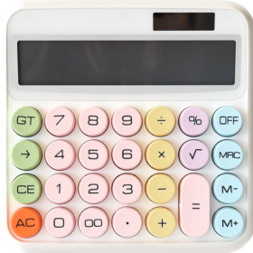 Calculator Pastel 4 culori , Optimum
