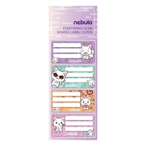 Etichete Nebulo 4/coala -12 set Pisica