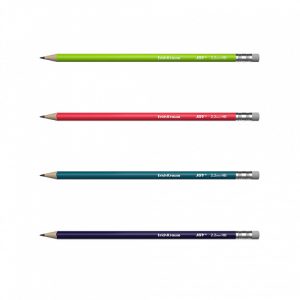 Alternative view of Creion ErichKrause Joy Reef cu radiera 42 cutie