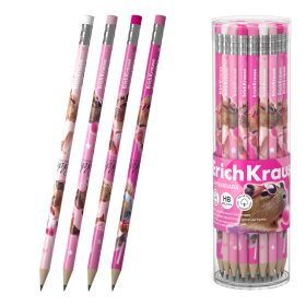 Creion ErichKrause CapyBarbara cu radiera 42/cutie