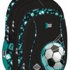 ghiozdan st right 4 compartimente ergonomic impermeabil neon football14676