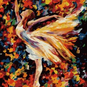 Pictura pe numere 40×50 cm Balerina