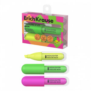 Set 3 evidentiatoare ErichKrause Visioline V-23 Neon