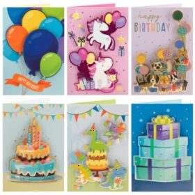 Felicitare 3D 22,5X15,5 cm ,Grafix