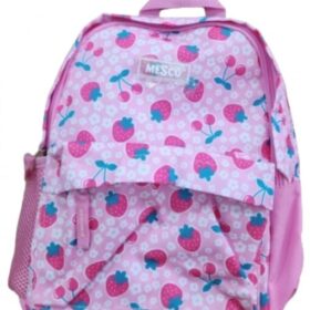 Ghiozdan mic gradinita Mesco – Capsuni Roz