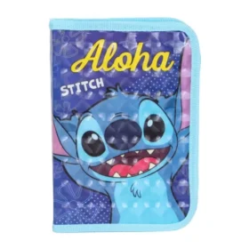 Penar 1 fermoar 2 extensii neechipat Stitch Albastru Disney