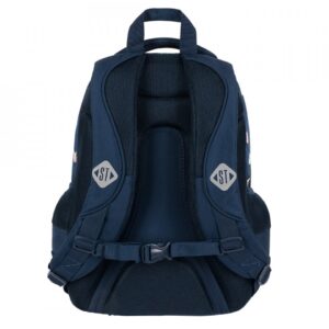 Alternative view of Ghiozdan scolar Majewski St Right , 4 compartimente 40x28x18cm Rainbow Cats