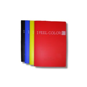 Caiet A4 mate I Feel Color PP 60f 70g