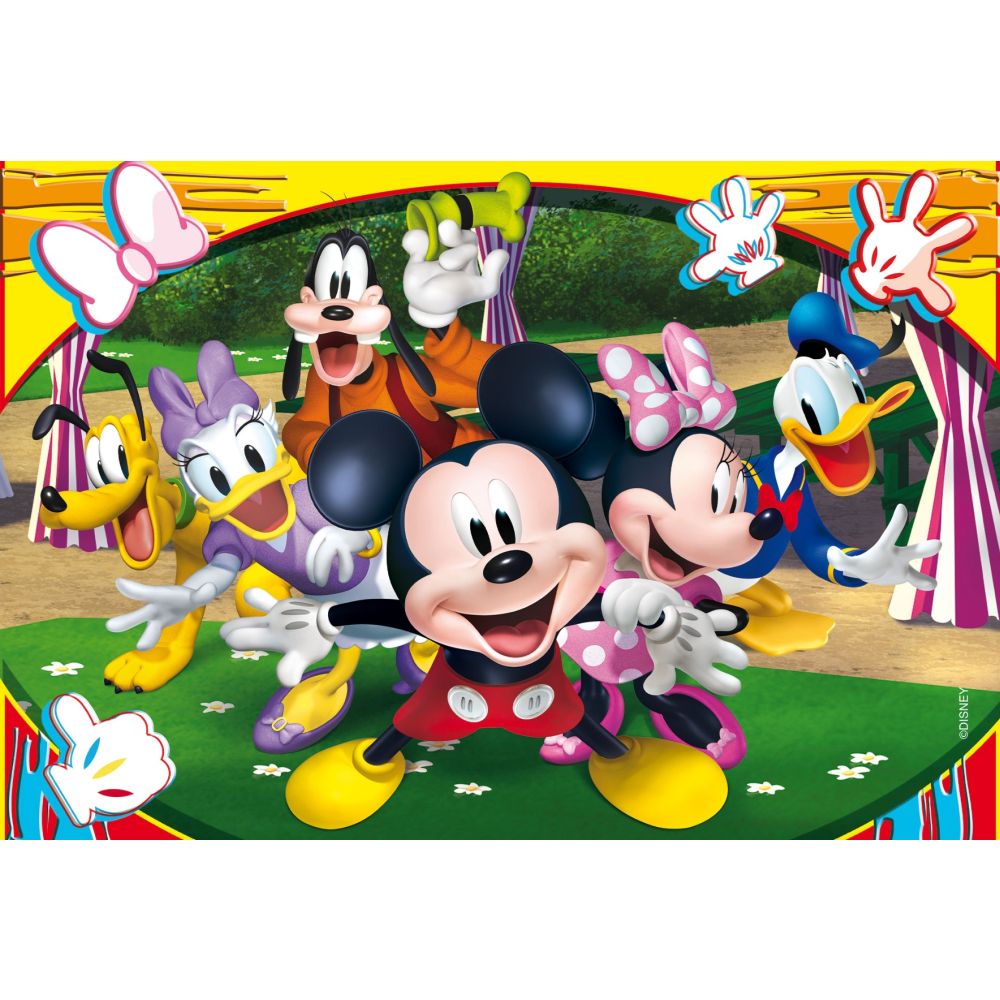 Puzzle Maxi 4×48 piese Lisciani Mickey Mouse - imagine 2