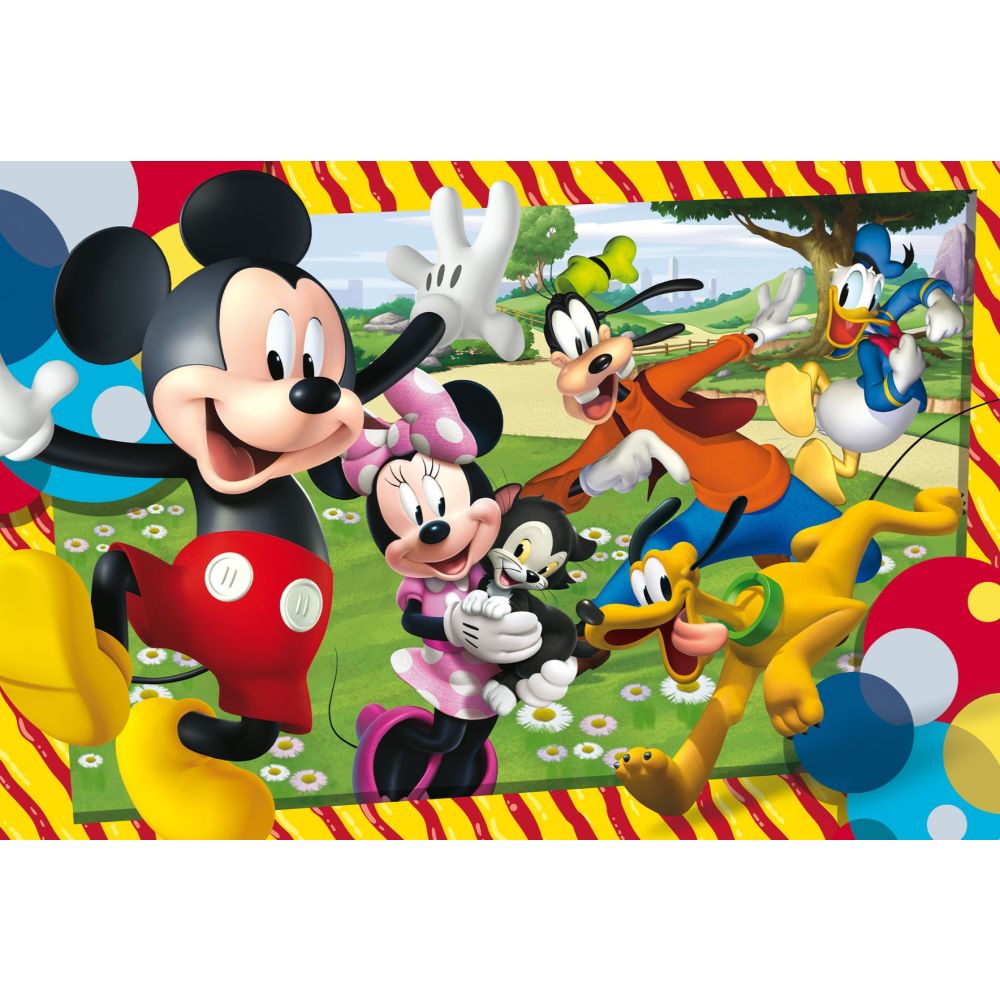 Puzzle Maxi 4×48 piese Lisciani Mickey Mouse - imagine 4