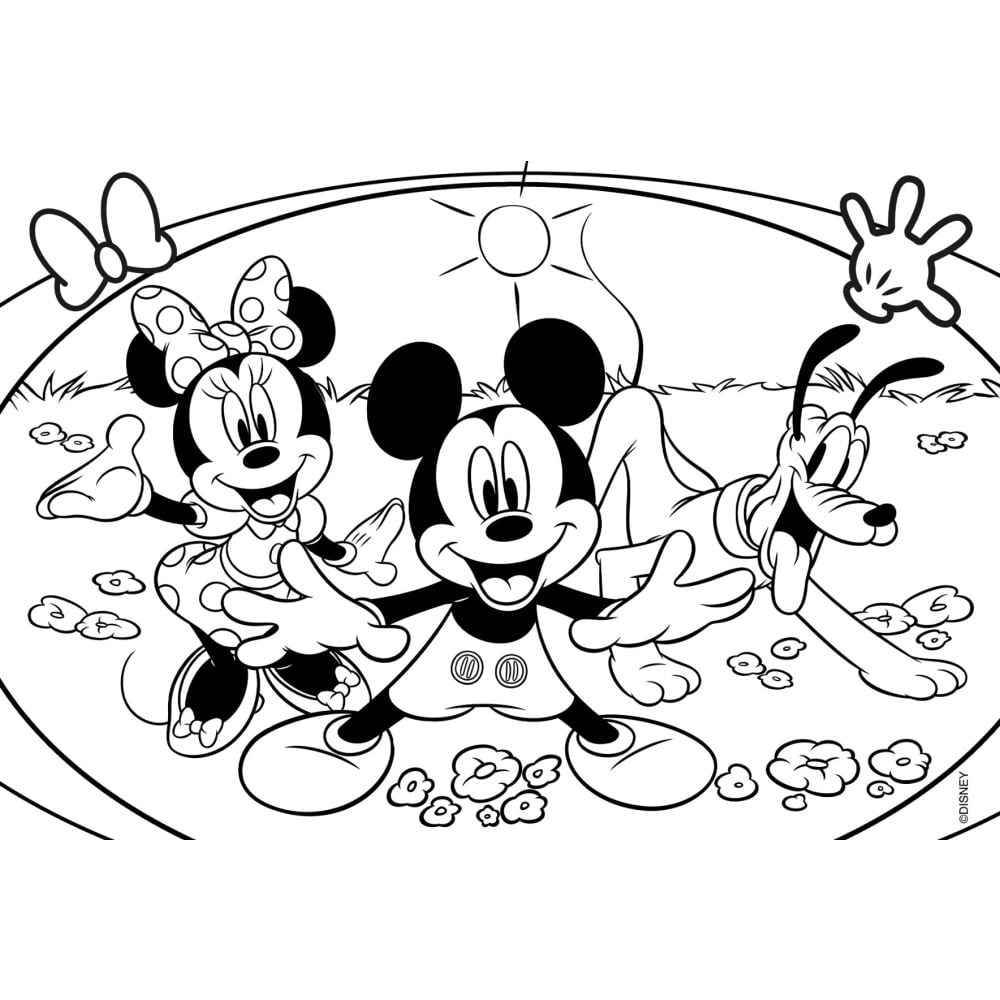 Puzzle Maxi 4×48 piese Lisciani Mickey Mouse - imagine 6