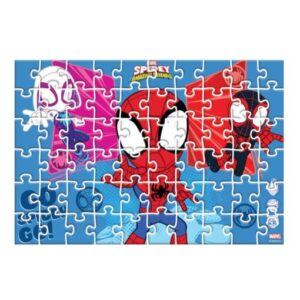 Alternative view of Puzzle folie 60 piese in tub 48x33cm Spidey Luna