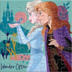 Alternative view of Puzzle 42 piese 42x42cm Frozen Luna