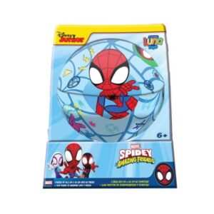 Puzzle 60 piese 2in1 in cutie metalica 35,5x24cm Spidey Luna