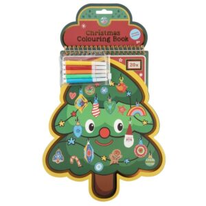 Carte colorat forma Bradut 30 cm -20 foi Grafix