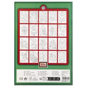 Alternative view of Carte colorat A4 32 file Craciun Grafix