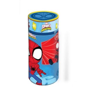 Puzzle folie 60 piese in tub 48x33cm Spidey Luna