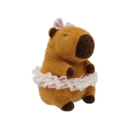 Plush Capybara 20cm Ballerina Squishcuties Luna 3 Plush Capybara 20cm Ballerina Squishcuties Luna