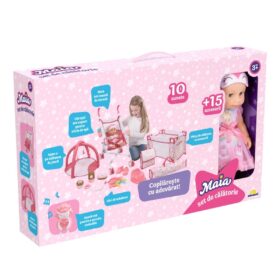 Maia papusa cu set de calatorie ,Noriel