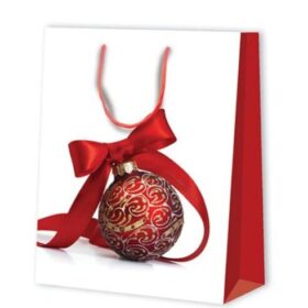 Punga cadou A4 Craciun Glossy 260x127x324mm