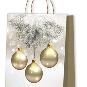 Punga cadou A4 Craciun 260x127x324 Eko Lux 4modele