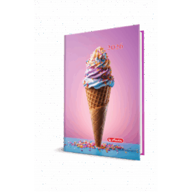 Agenda datata A5 Motive 2026, 352 pagini, coperta buretata Motiv Ice Cream 2026