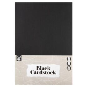 Carton negru a4 -10 foi 220 gsm ,Grafix