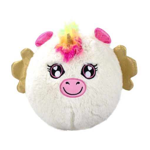 Biggies Little -Jucarie de plus Unicorn Alb 4 Biggies Little -Jucarie de plus Unicorn Alb - imagine 2