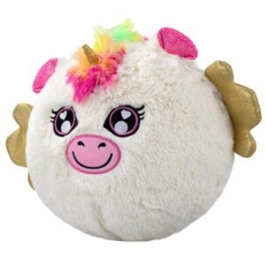 Biggies Little -Jucarie de plus Unicorn Alb