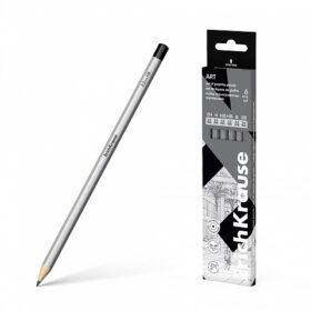 Set 6 creioane grafit EricKrause Art hexagonal 2H, H ,HB,B,2B,4B