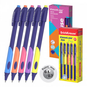 Pix ErichKrause ErgoLine Kids Stick&Grip Neon 0,7 Super Glide Technology