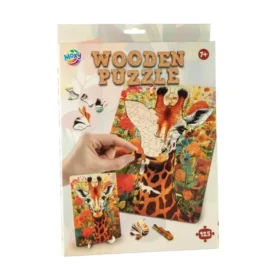 Puzzle lemn Girafa 130 piese , Grafix