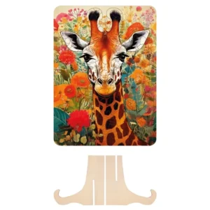 puzzle din lemn girafa 130 buc RMS400093 3
