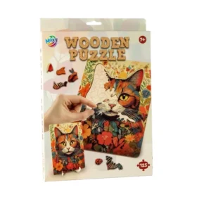 Puzzle lemn Pisica 130 piese , Grafix