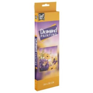 Pictura cu diamante 30×30 cm Flori